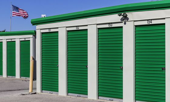 storage units with security camera