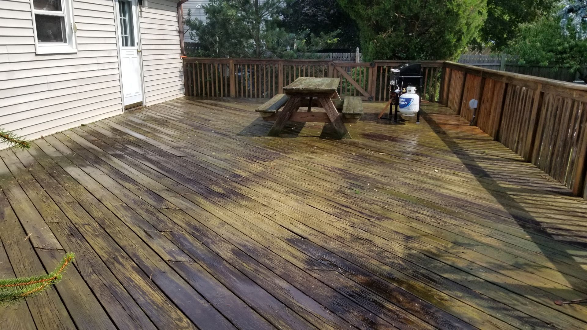 Deck renovation