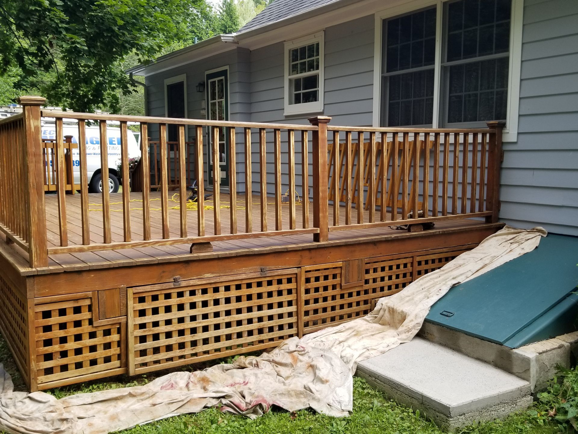 Deck maintenance