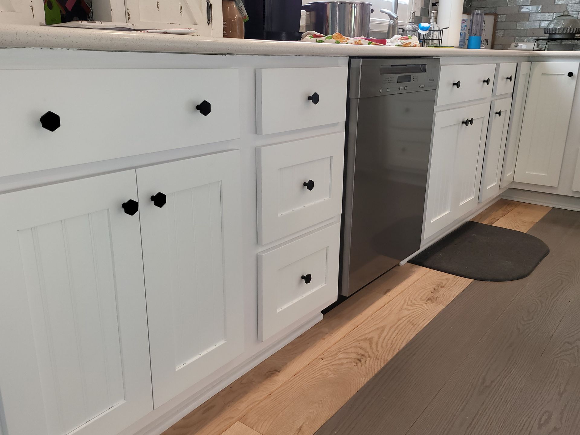 Kitchen cabinets
