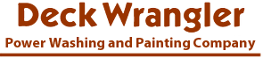Deck Wrangler Power Washing and Painting Company logo