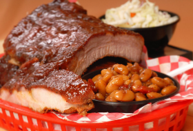 Barbeque and beans