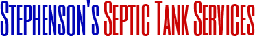 Stephenson's Septic Tank Services - Logo