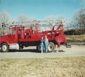 Water Well Drilling truck