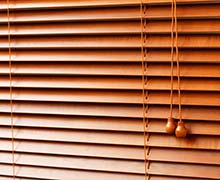 Wood blinds