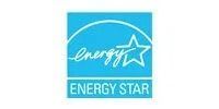 Energy Star logo: Blue box with a curved line, star, and text, indicating energy efficiency.