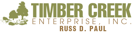 Timber Creek Enterprise, Inc. Russ D. Paul - Logo