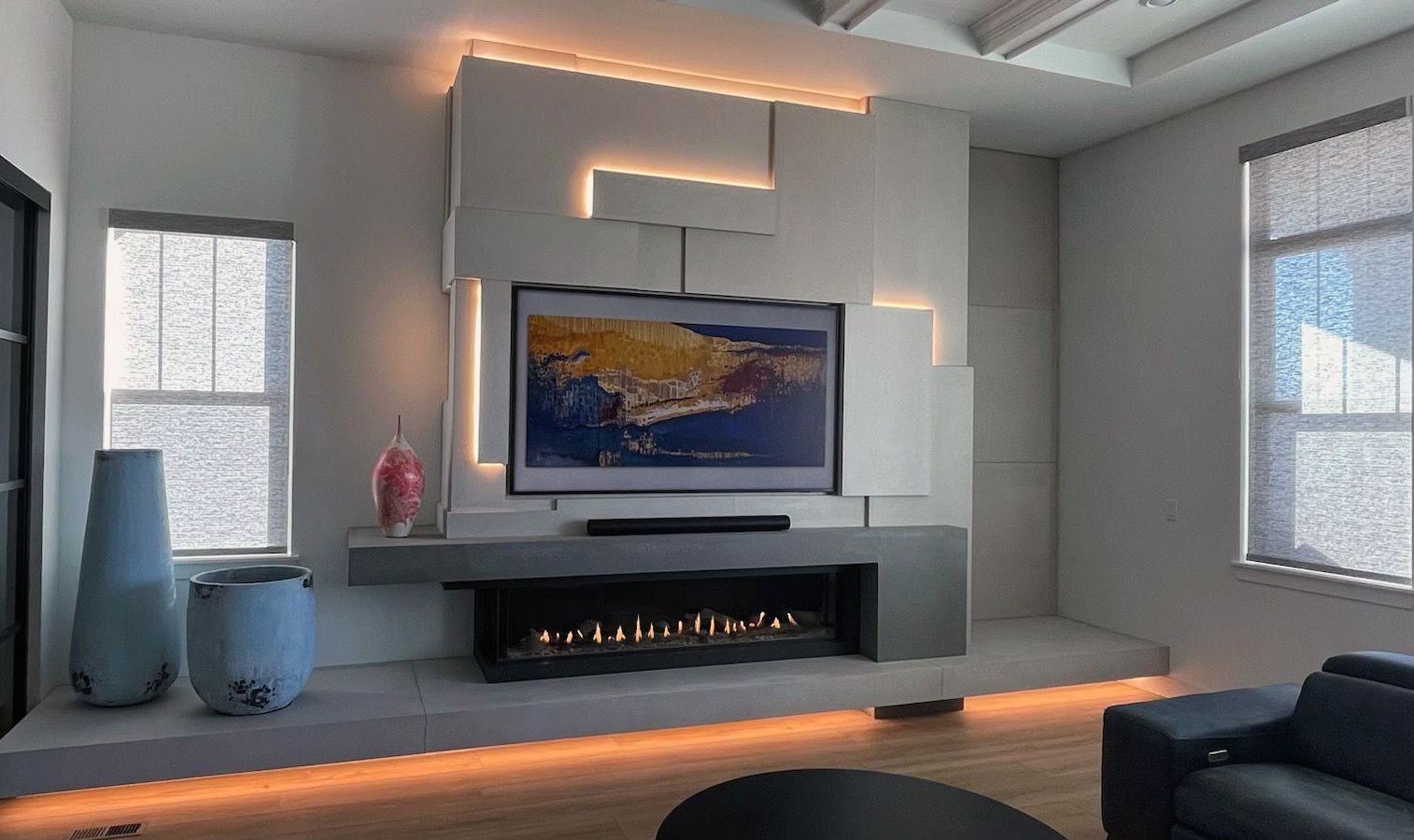 Cozy Room Fireplace