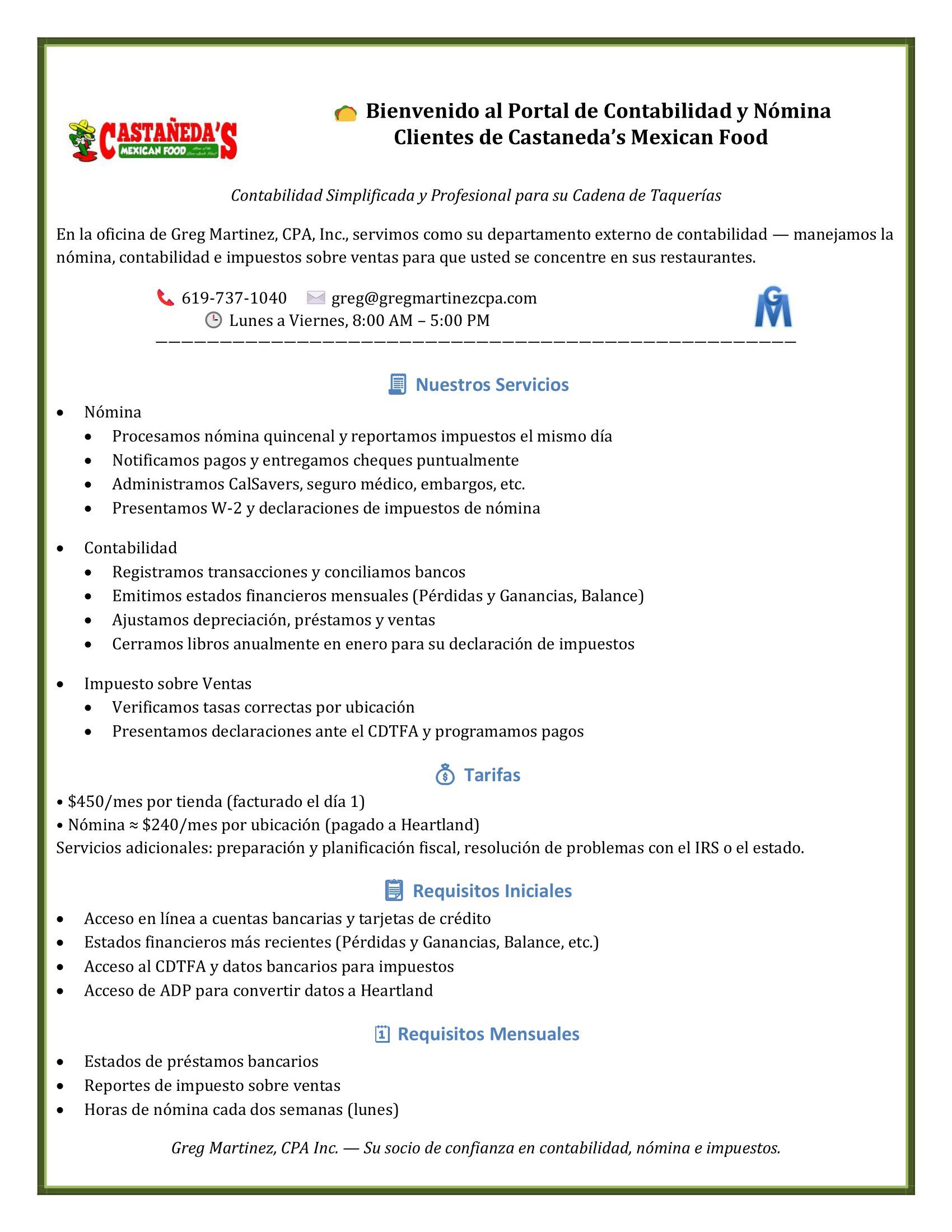 A list of recommendations from the Directorate of Vocational Education and Training.