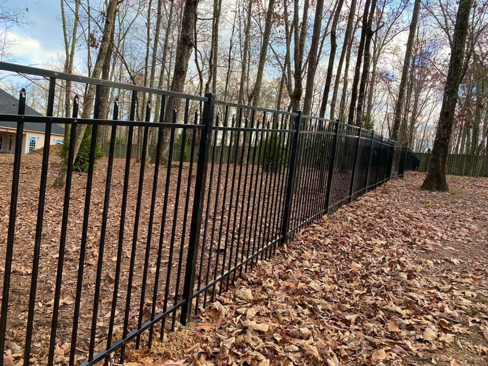 aluminum fence