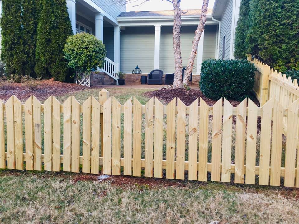 wood fence
