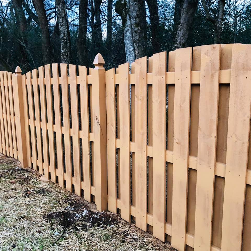 wood fence
