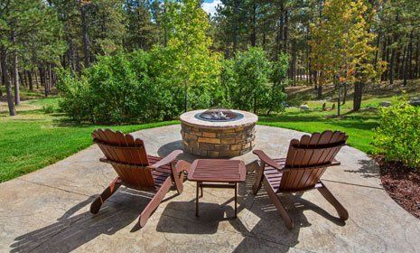 outdoor fire pit