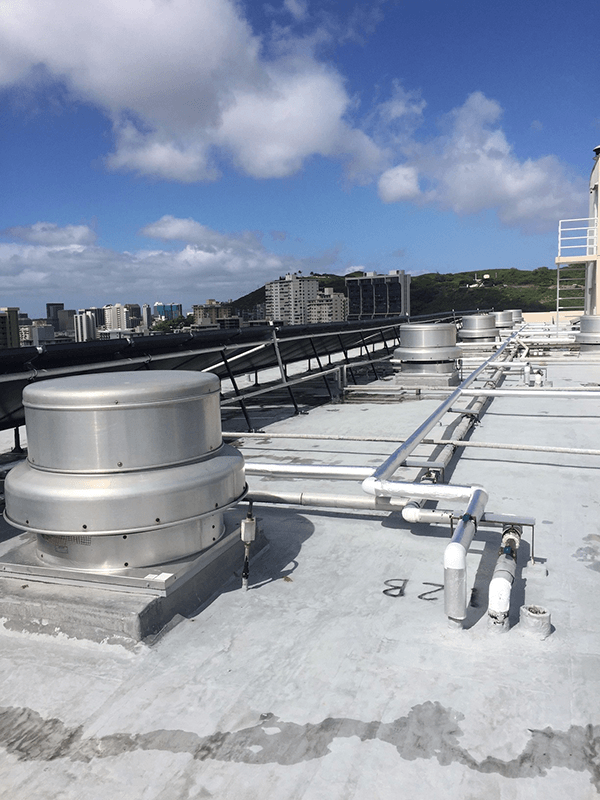 Commercial rooftop vent