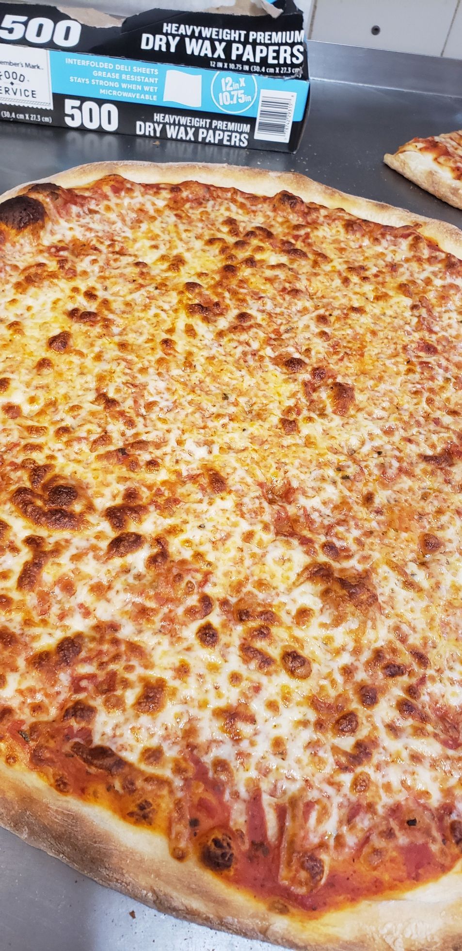 cheese pizza topping