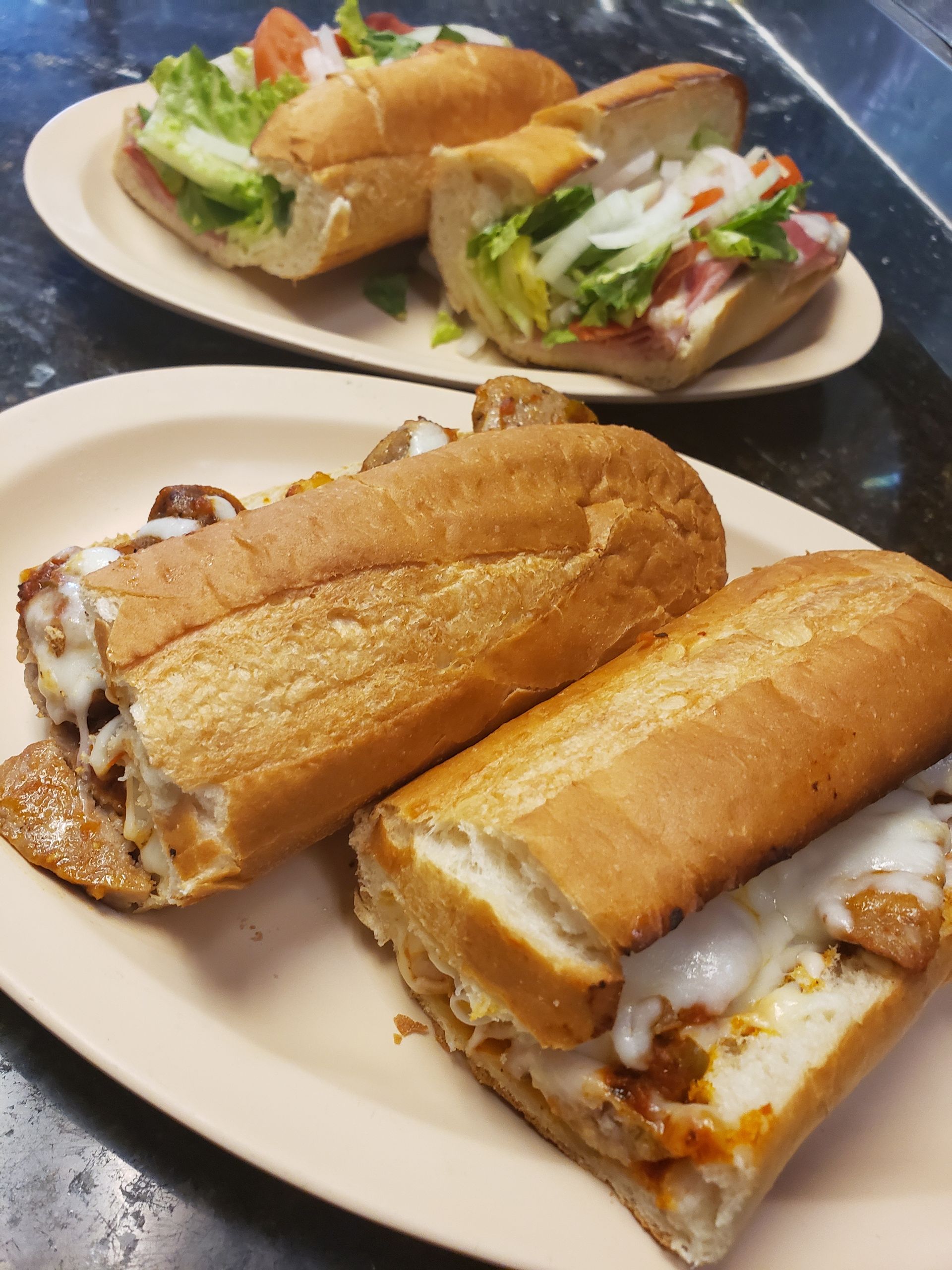 philly cheese steak hot subs