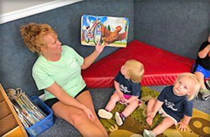 Woman and infants
