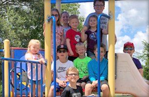 Children on playground