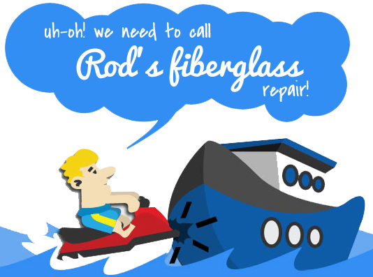 Rod's Fiberglass Repair - Logo