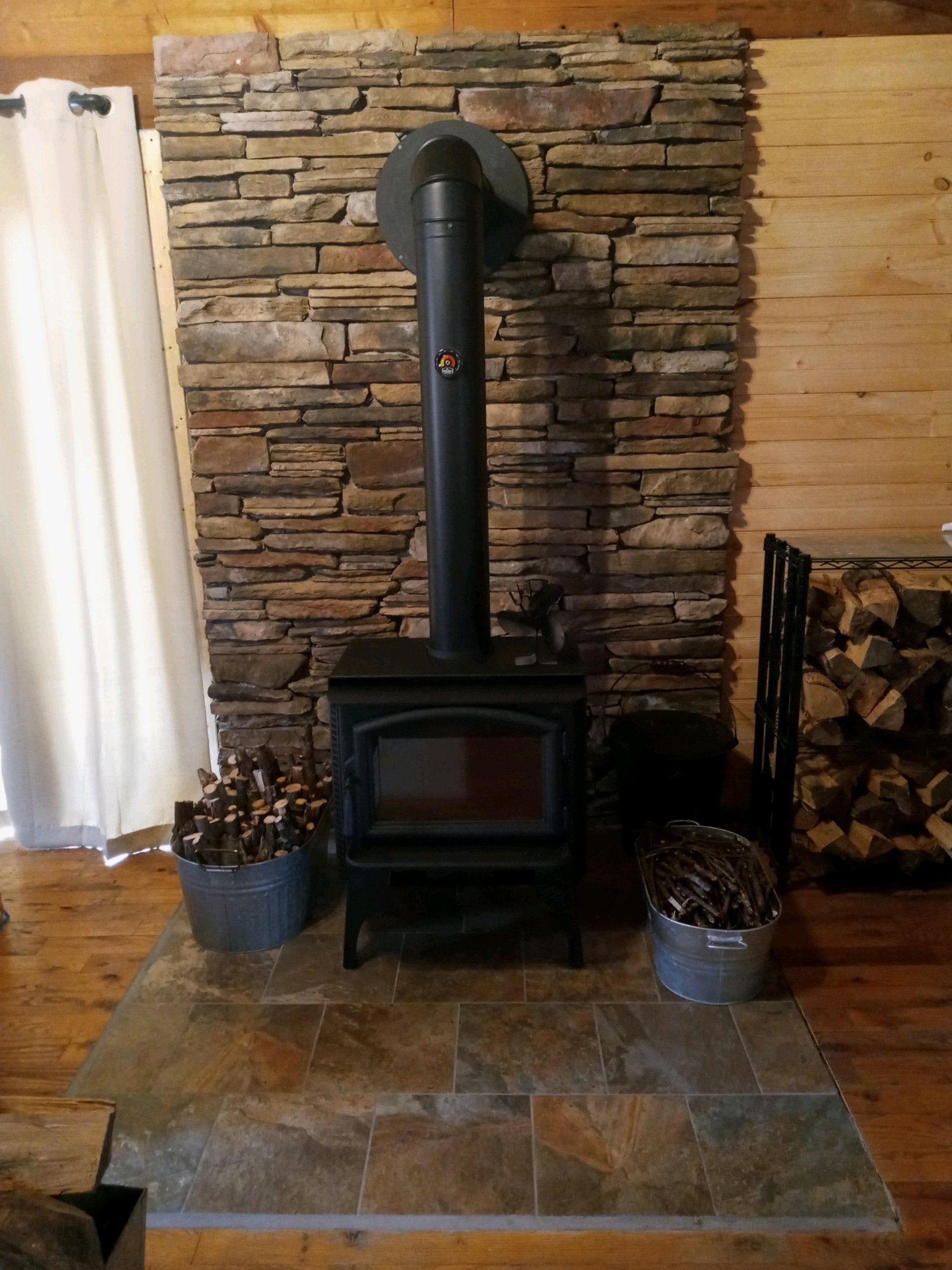 Cast iron chimney