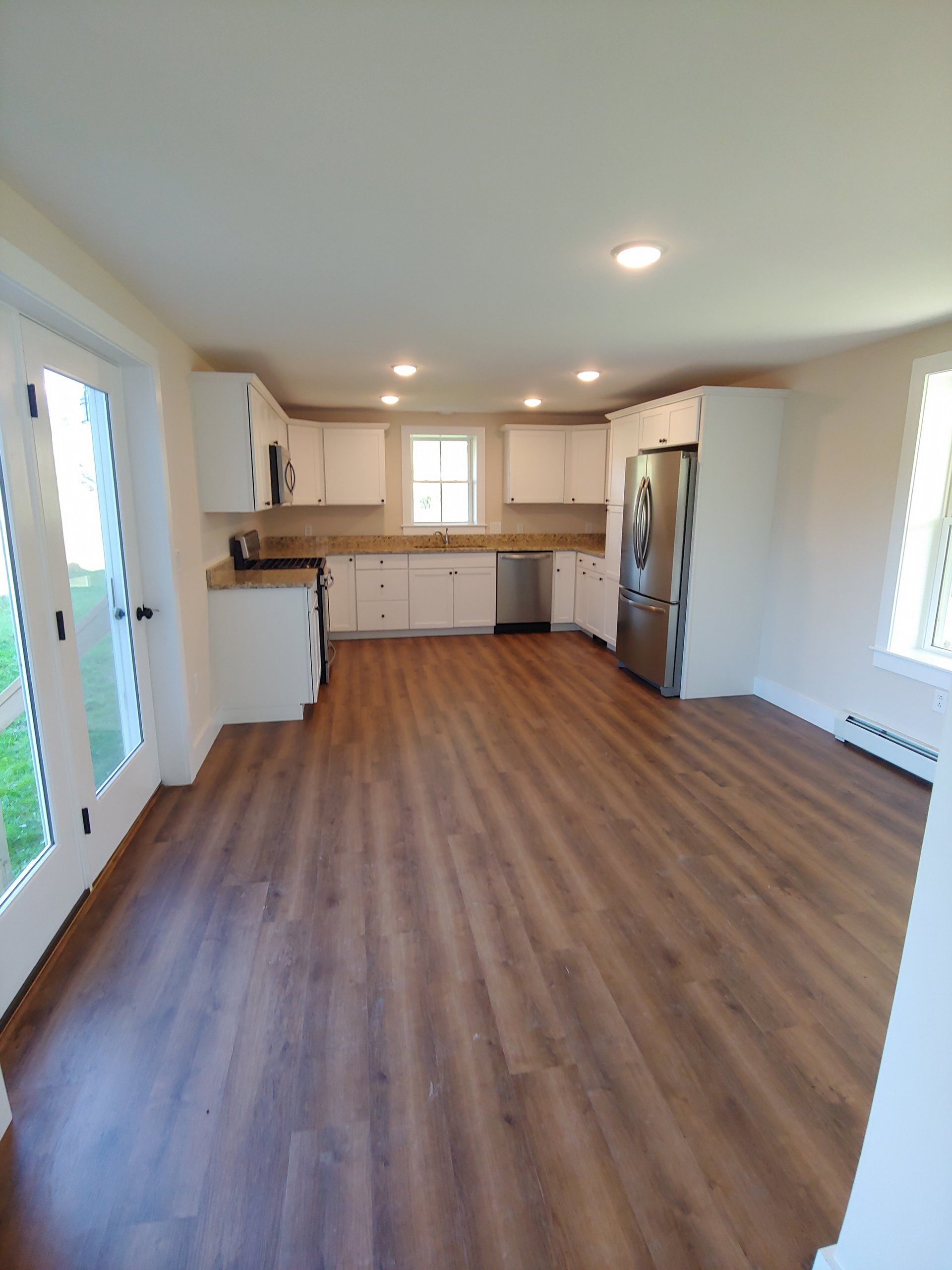 Newly renovated kitchen