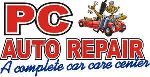 P C Auto Repair Logo
