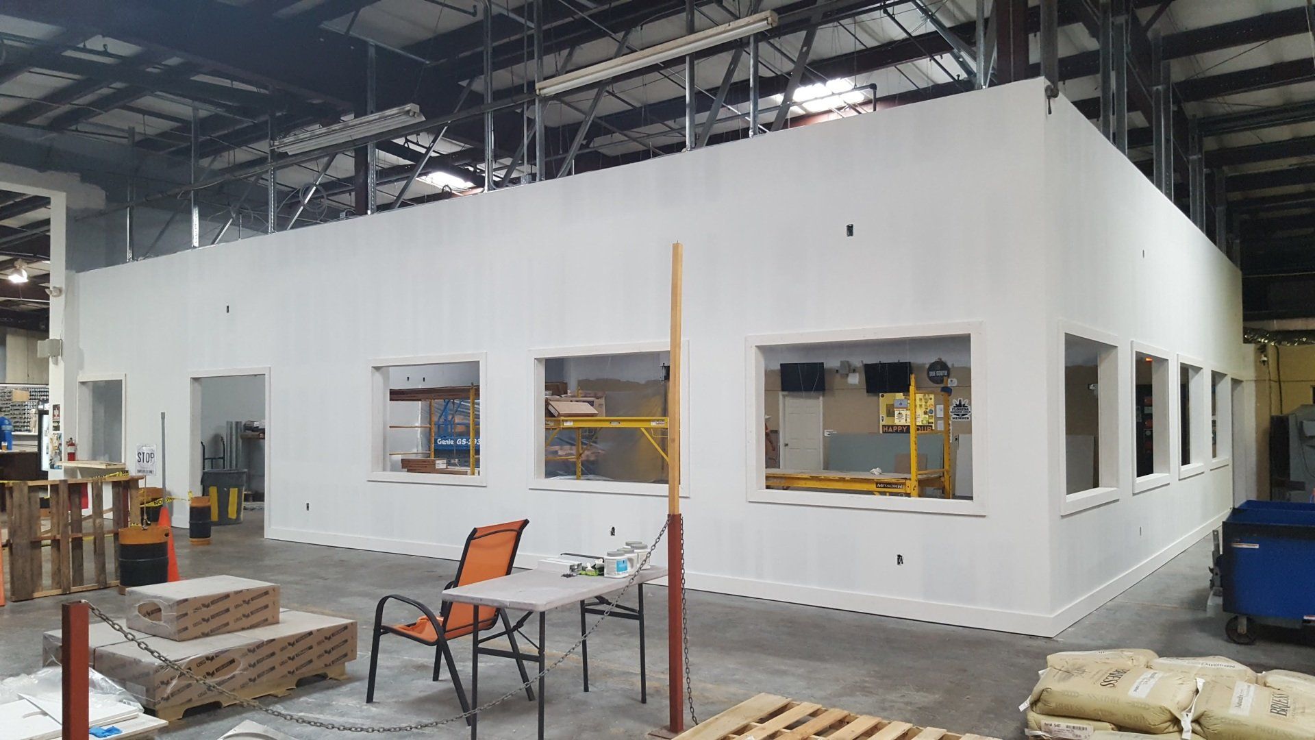 air conditioned taproom and addition