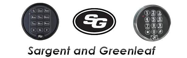 The logo for Sargent and Greenleaf 