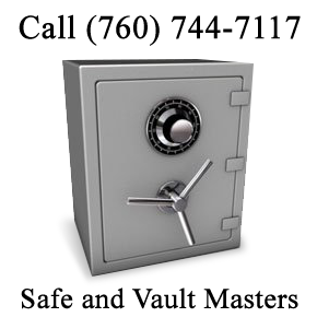 A safe with the lock combination