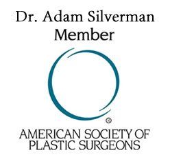 Dr. adam silverman is a member of the american society of plastic surgeons.