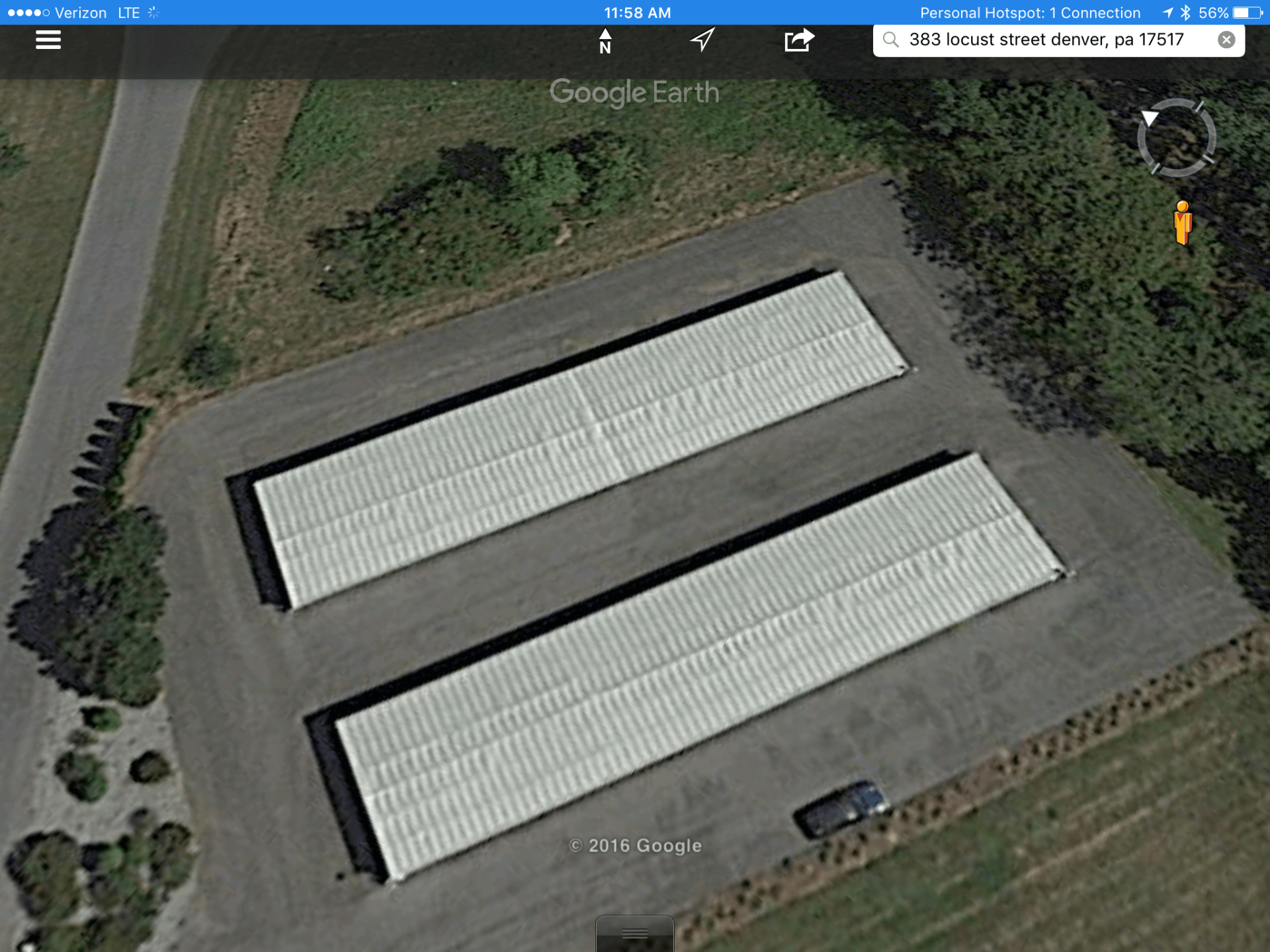 Denver Self Storage Top View