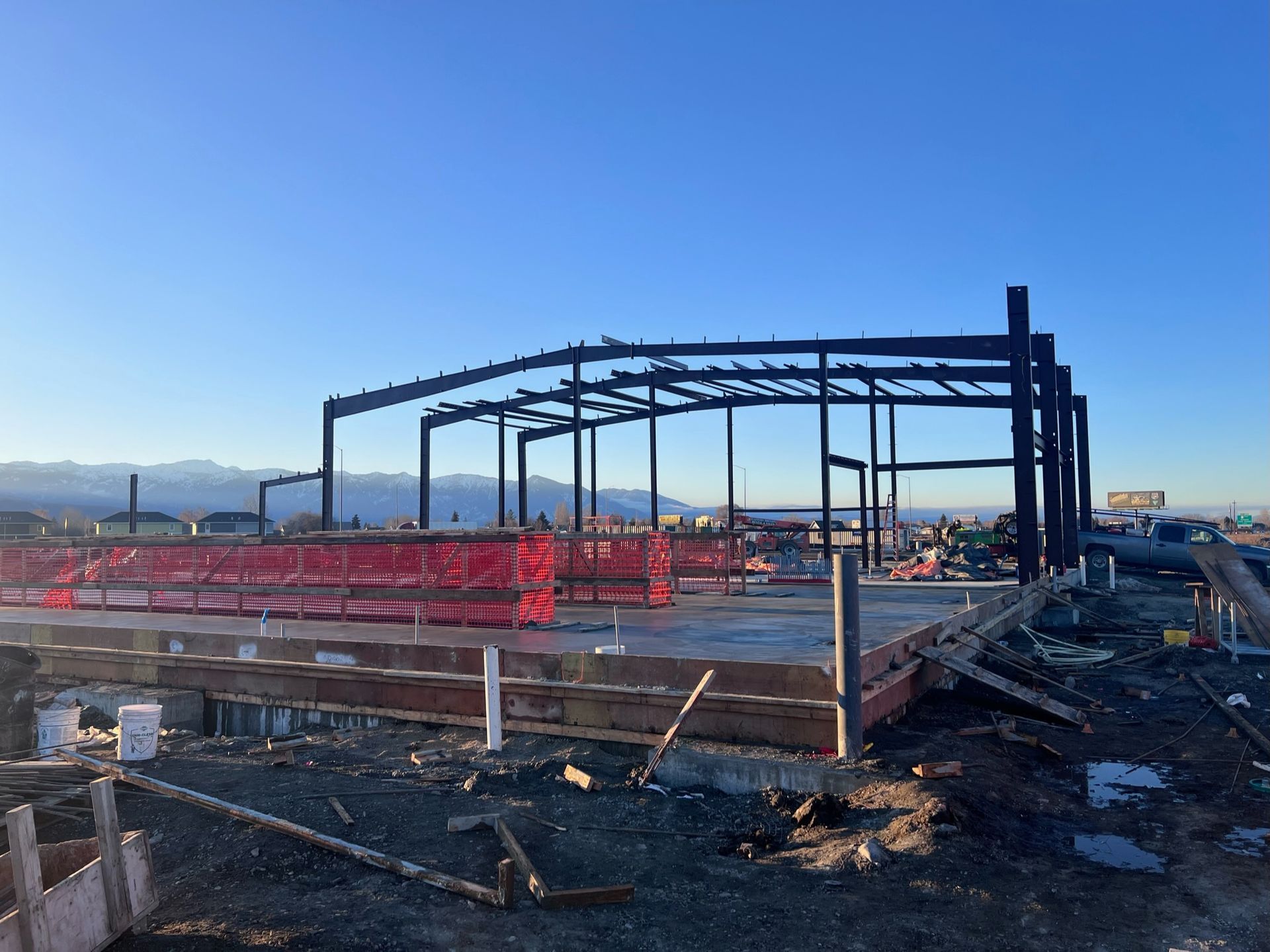 A building under construction