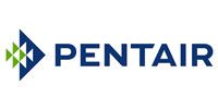 Pentair logo with a blue and green arrow symbol and the word PENTAIR in blue text.