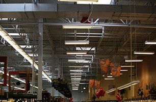 Grocery store lighting system