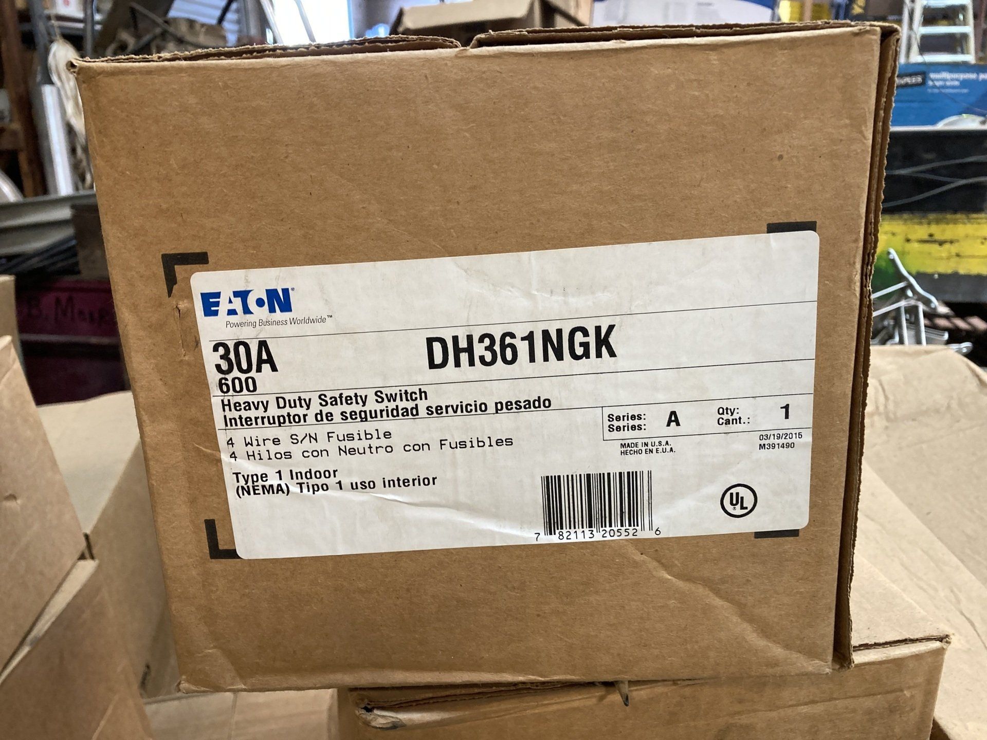 Safety switch in a box