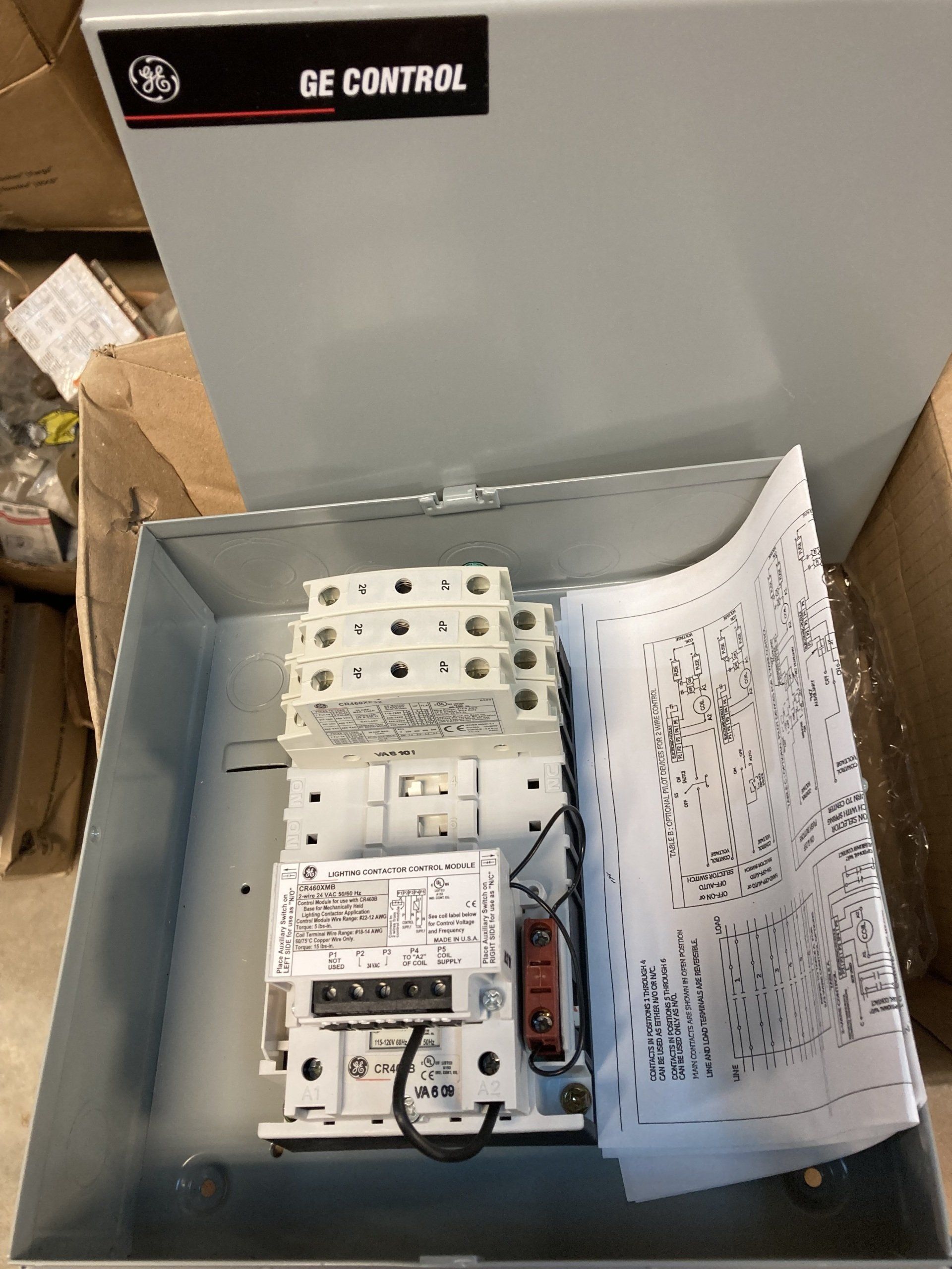 Lighting contractor control module