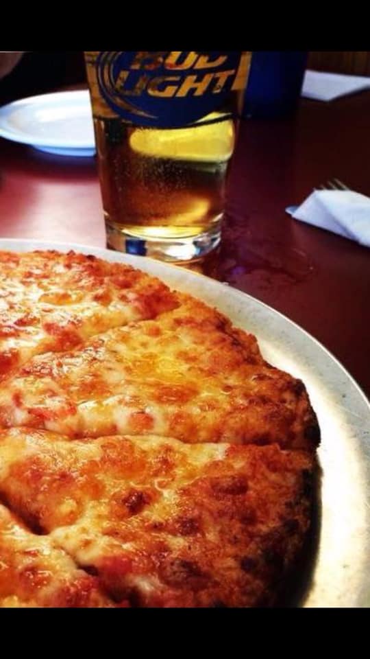 Pizza and beer