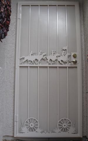 Custom wrought iron gate