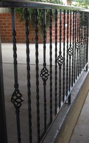wrought iron gate