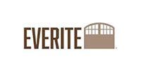 EVERITE logo in brown text with a stylized window icon