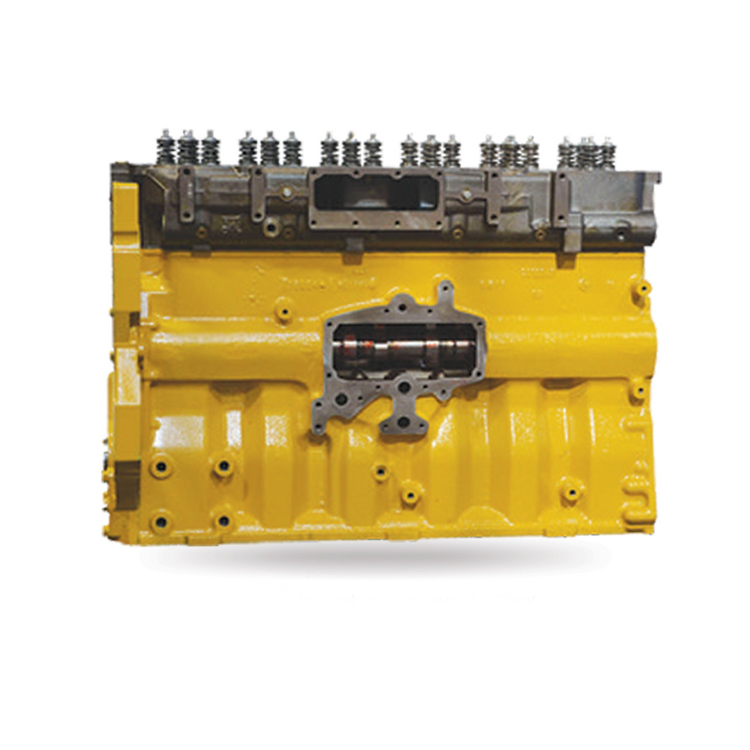 Metal engine cylinder head with multiple valve openings and bolt holes on a light background