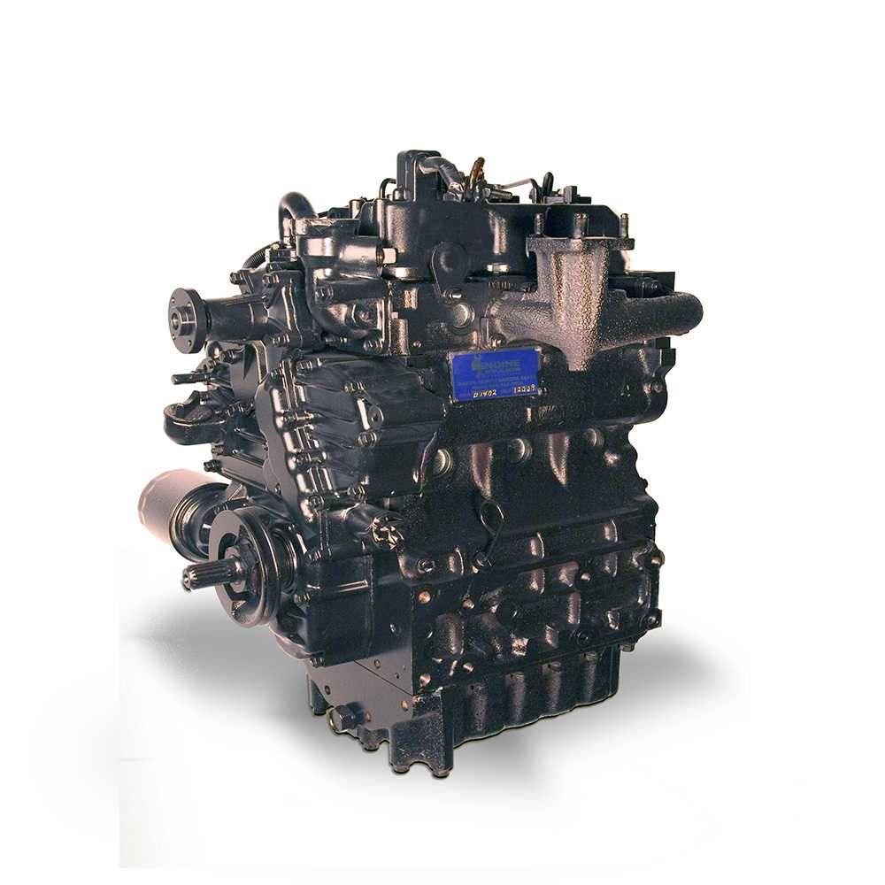 Remanufactured Kubota D1803 CR LB Diesel Engine