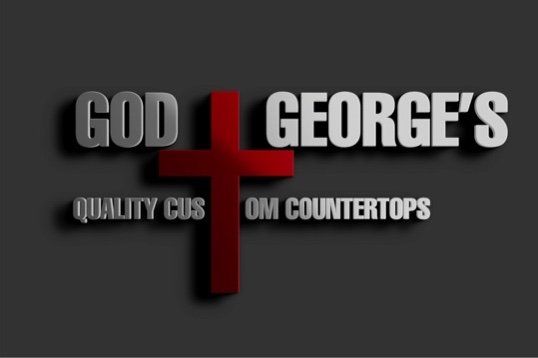 God & George's Quality Custom Counter Tops - Logo