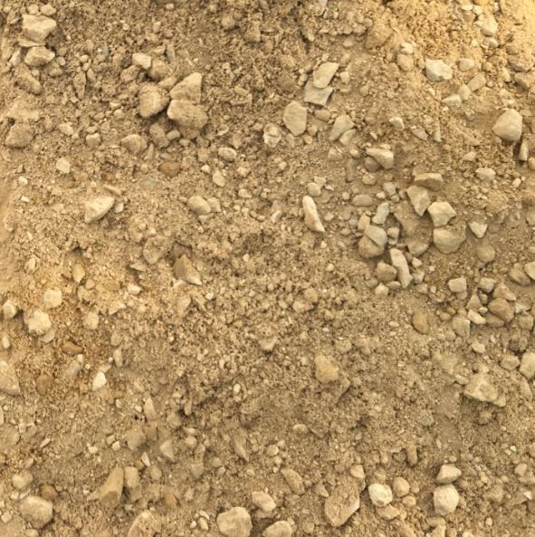 A close up of a pile of dirt and rocks.