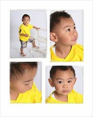 child in yellow shirt