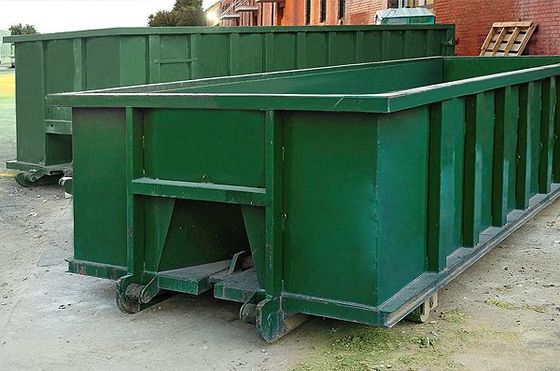 Two large dumpster