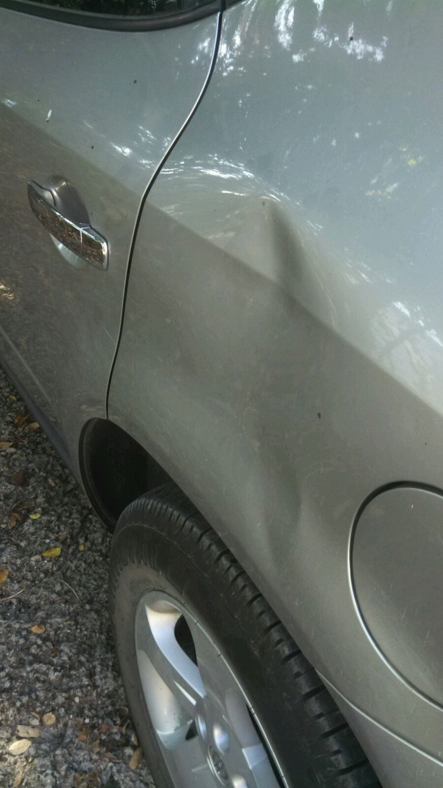 Before Dent Removal