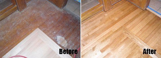 Hardwood Flooring Before And After