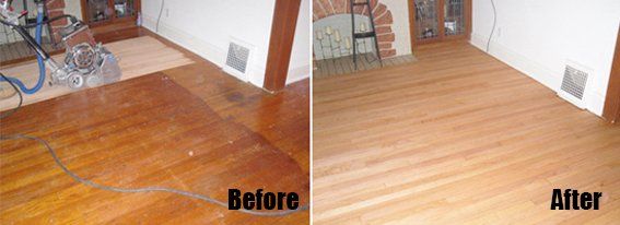 Hardwood Flooring Before And After