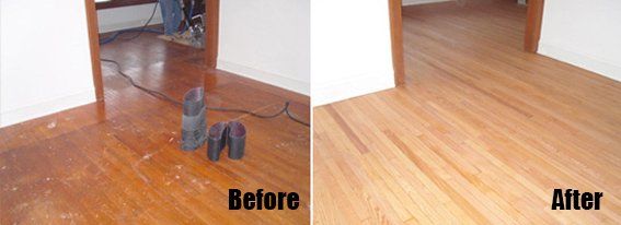 Hardwood Flooring Before And After